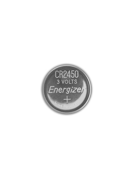 Energizer Knopfzellen CR2450, Lithium-Mangandioxid, 3 V – 2 Stk.