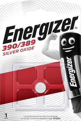 Energizer Knopfzelle 390/389, Silberoxid, 1,55 V – 1 Stk.