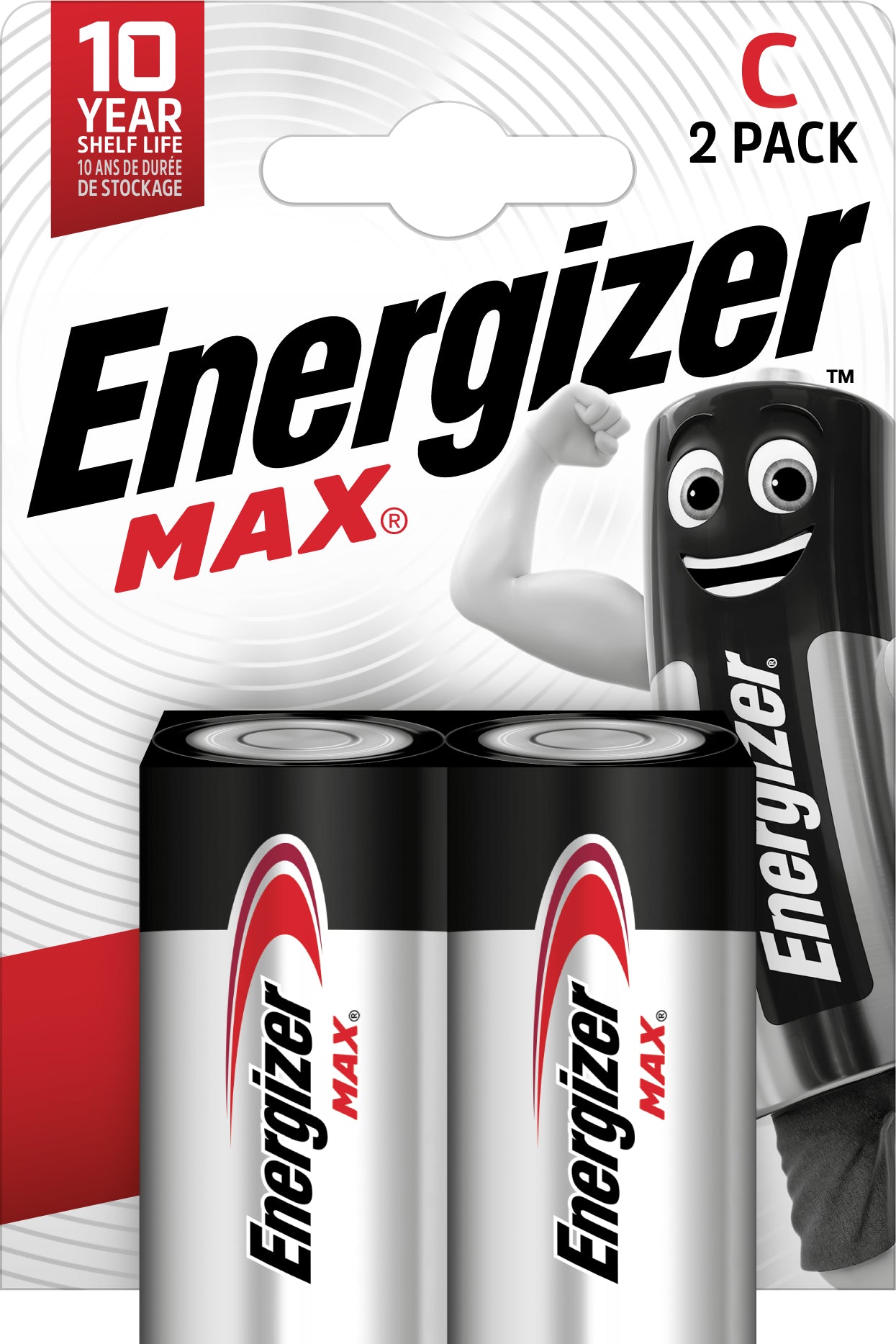 Energizer C Batterien, Alkaline, 1,5 V – 2 Stk.
