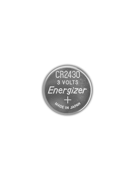 Energizer Knopfzellen CR2430, Lithium-Mangandioxid, 3 V – 2 Stk.