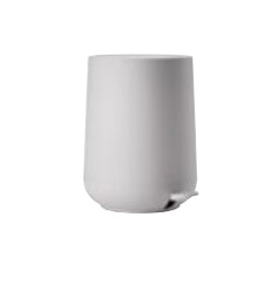 Zone Denmark Papierkorb – 3 l – Kunststoff, grau – Ø 205 × H 235 mm
