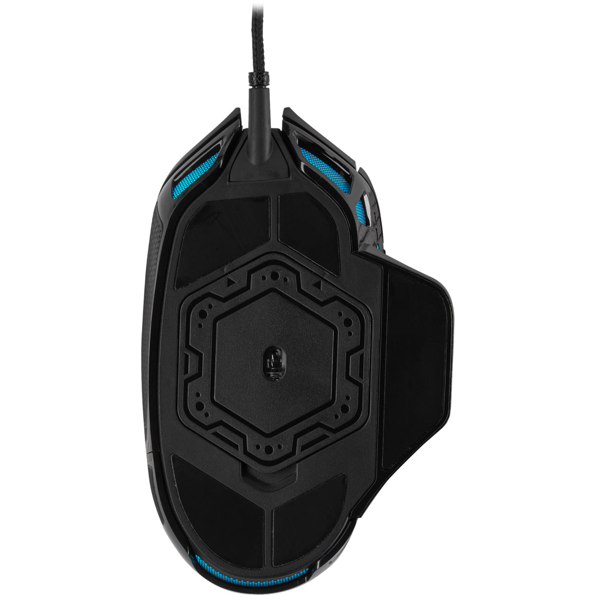 Corsair NIGHTSWORD RGB Performance Tunable Gaming-Maus – kabelgebunden, schwarz
