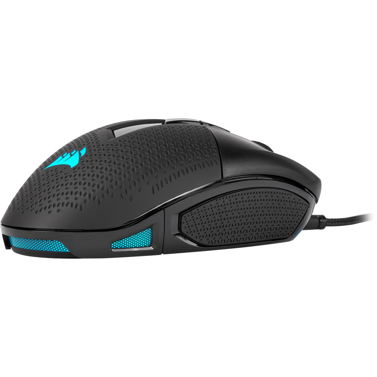 Corsair NIGHTSWORD RGB Performance Tunable Gaming-Maus – kabelgebunden, schwarz