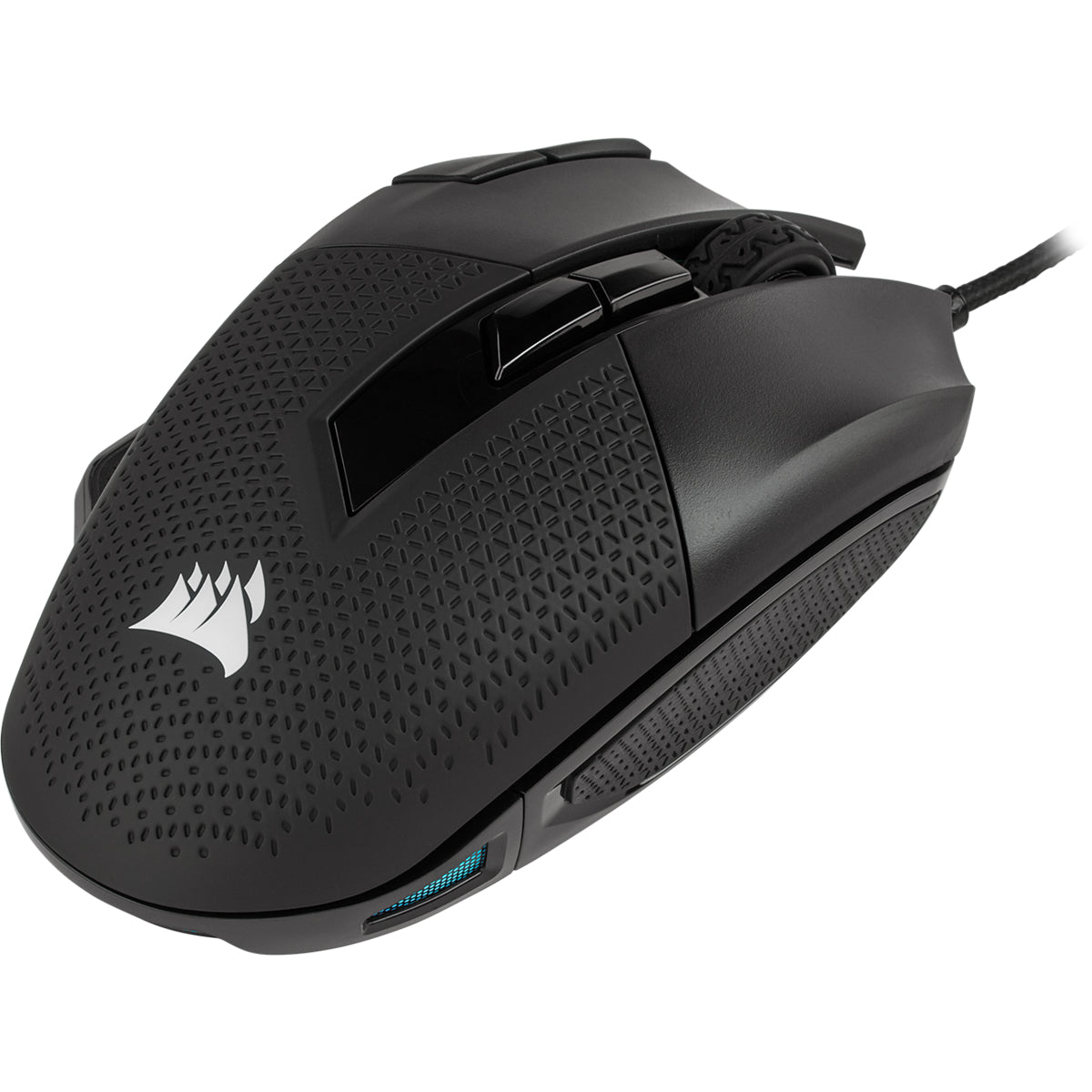 Corsair NIGHTSWORD RGB Performance Tunable Gaming-Maus – kabelgebunden, schwarz