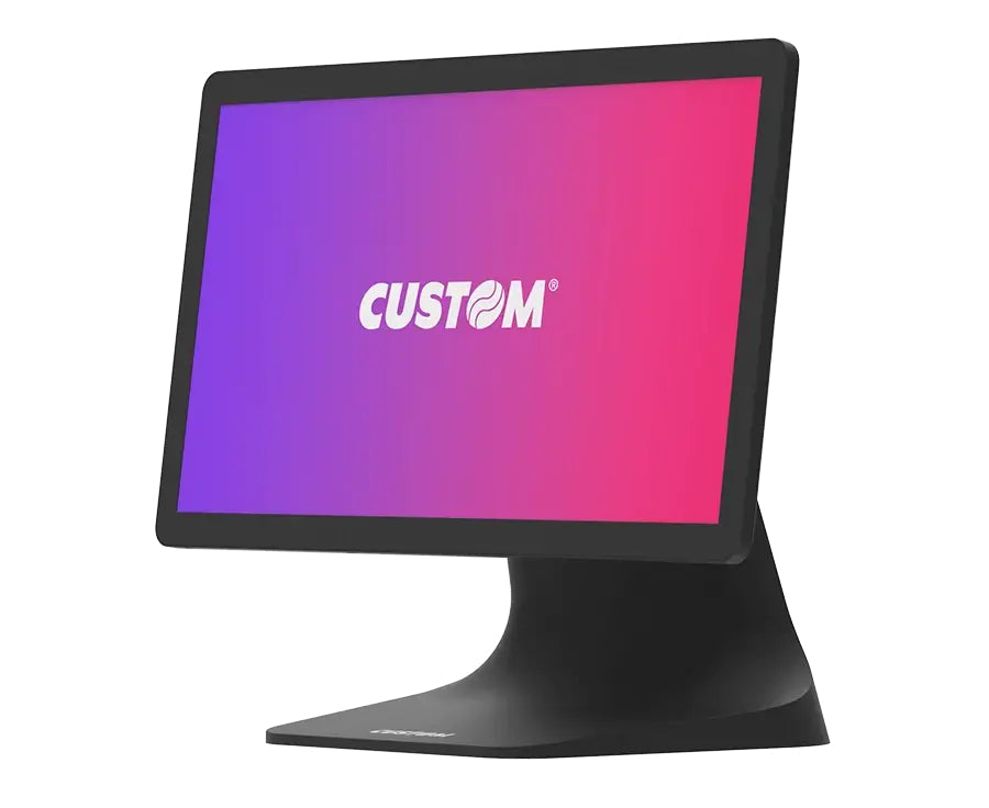 CUSTOM PCPOS ARAGON – POS-Terminal 15,6" – Core i3-10110V, 8 GB/128 GB – schwarz
