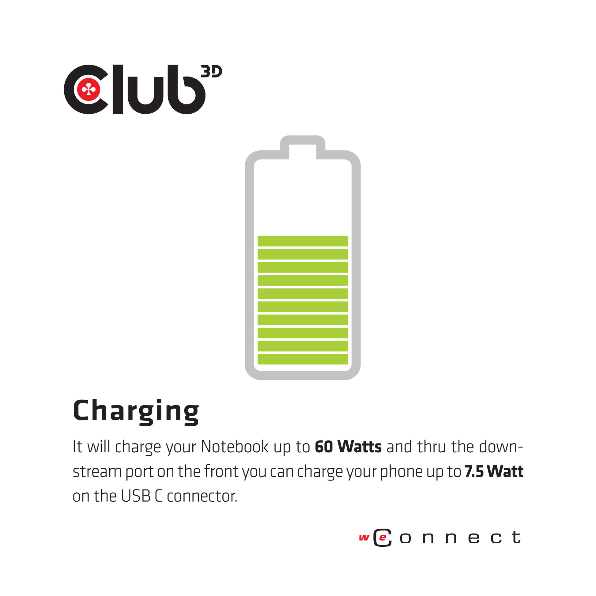 CLUB3D Club 3D CSV-1562 Dockingstation – USB-C, 2× DP, 3× HDMI, 4× USB-A, 135 W PD, GbE, 3,5 mm, für Windows/Mac