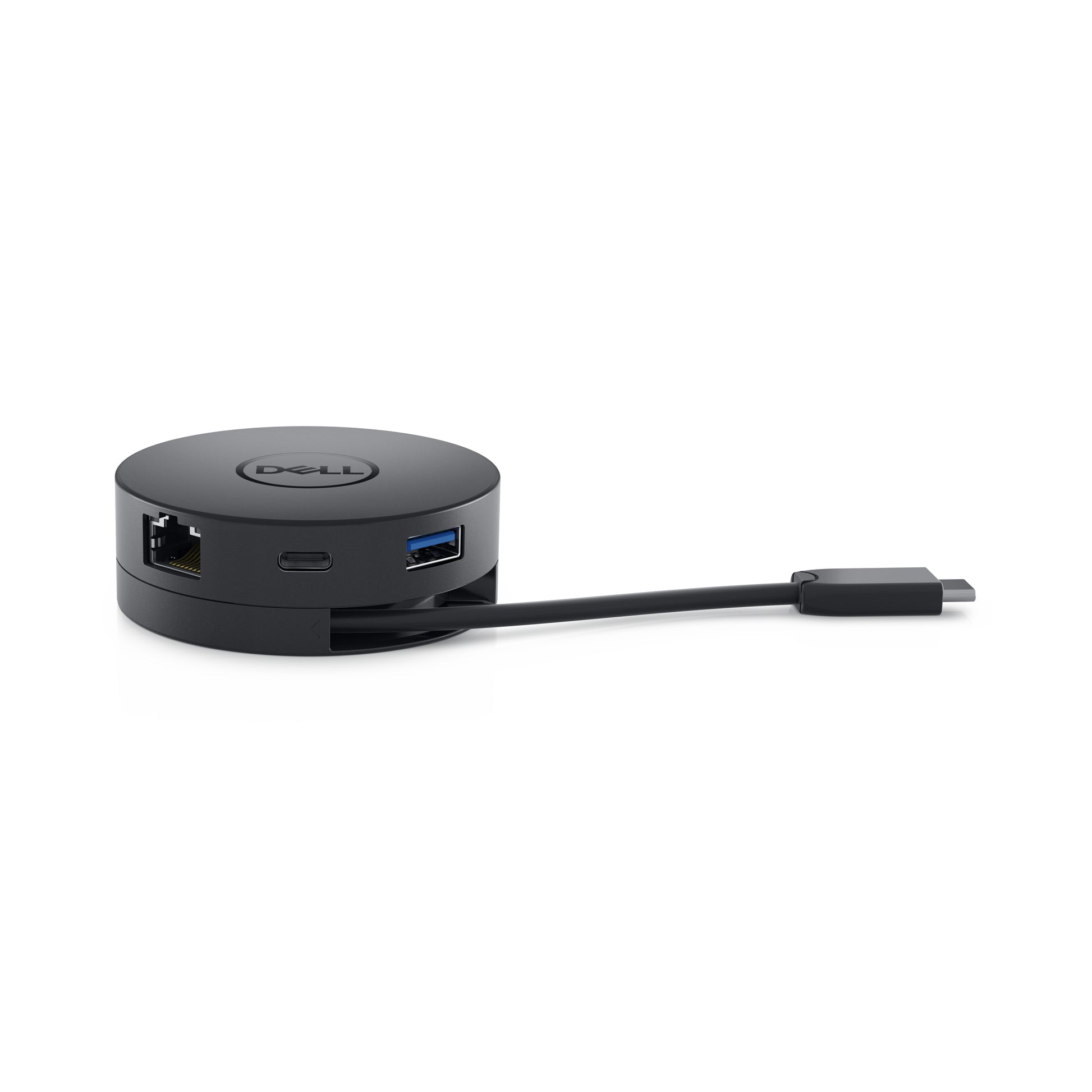 DELL DA300 Multiport-Adapter – USB-C, DP/HDMI/VGA, 1× USB-A, GbE, für Dell Latitude/XPS/Inspiron, Mac