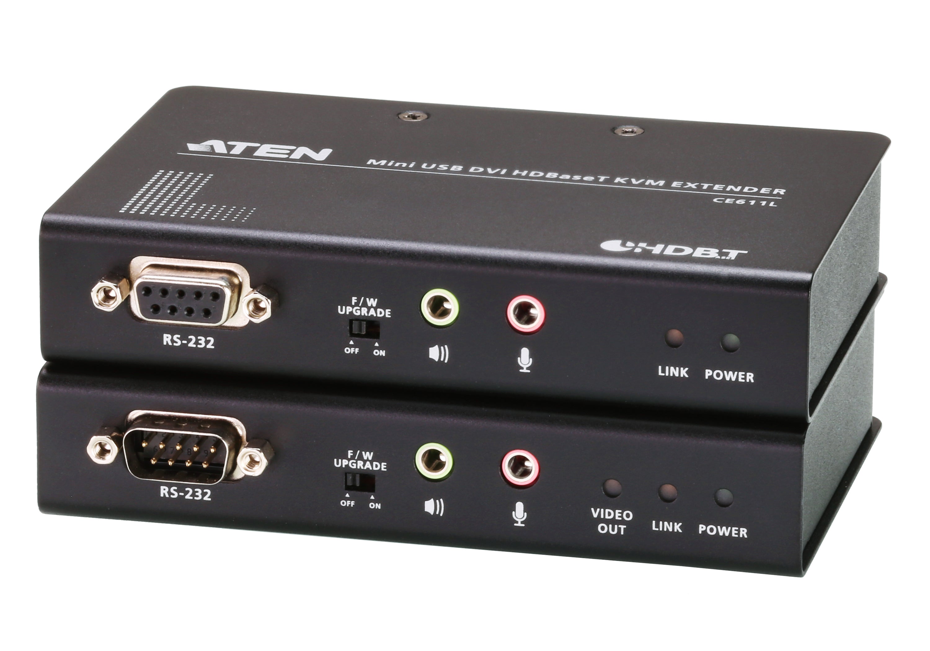 ATEN CE611 – KVM-Extender (DVI/USB/Audio), 100 m, Cat6/6a