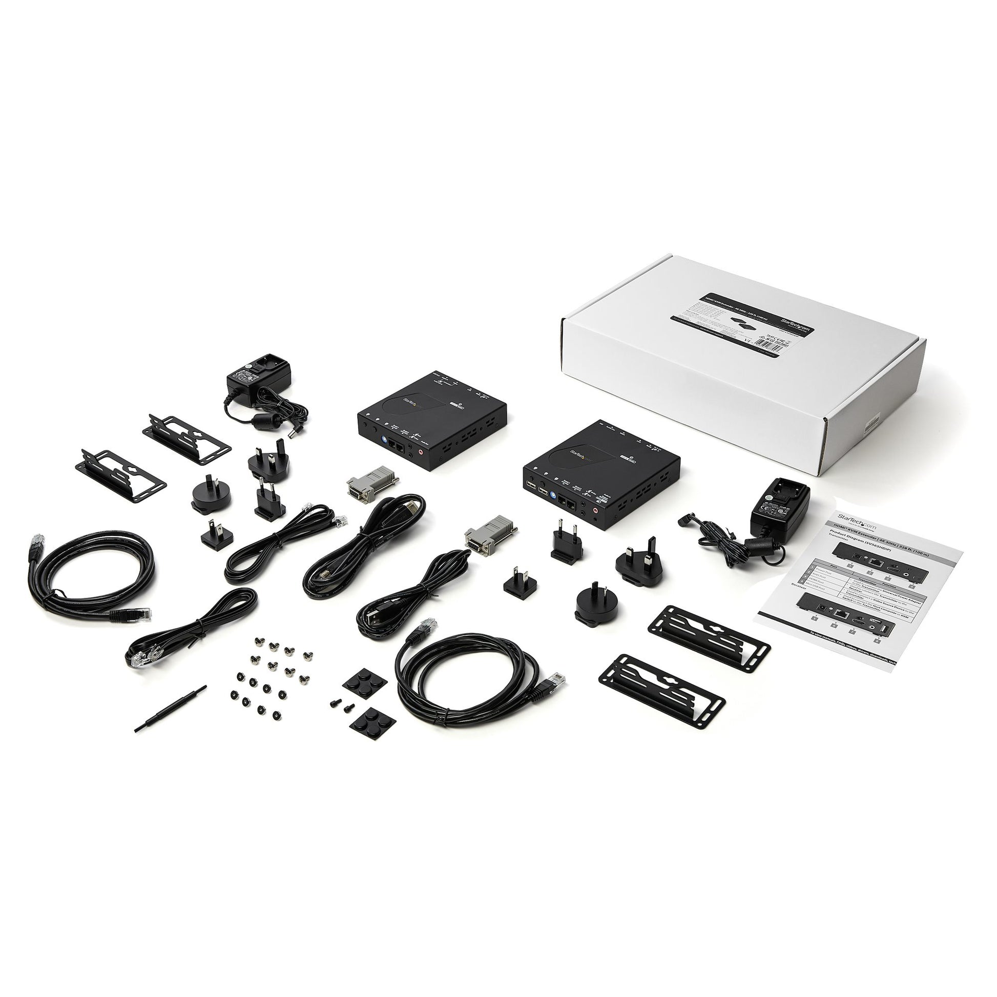 StarTech.com 12 HDMI KVM-Extender 12 5-Port IP, 4K (3840 x 2160)