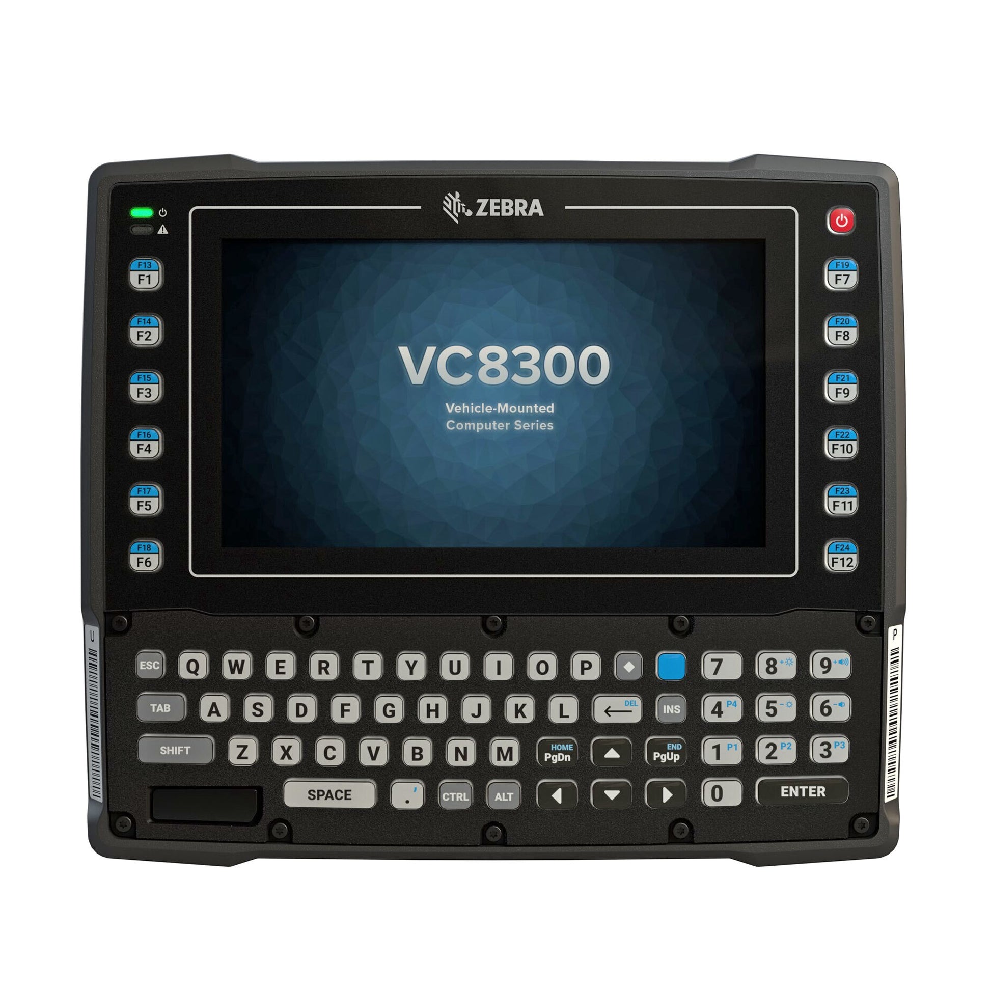 Zebra VC83 – 8", 32 GB, 4 GB RAM, Wi‑Fi, Schwarz, IP66