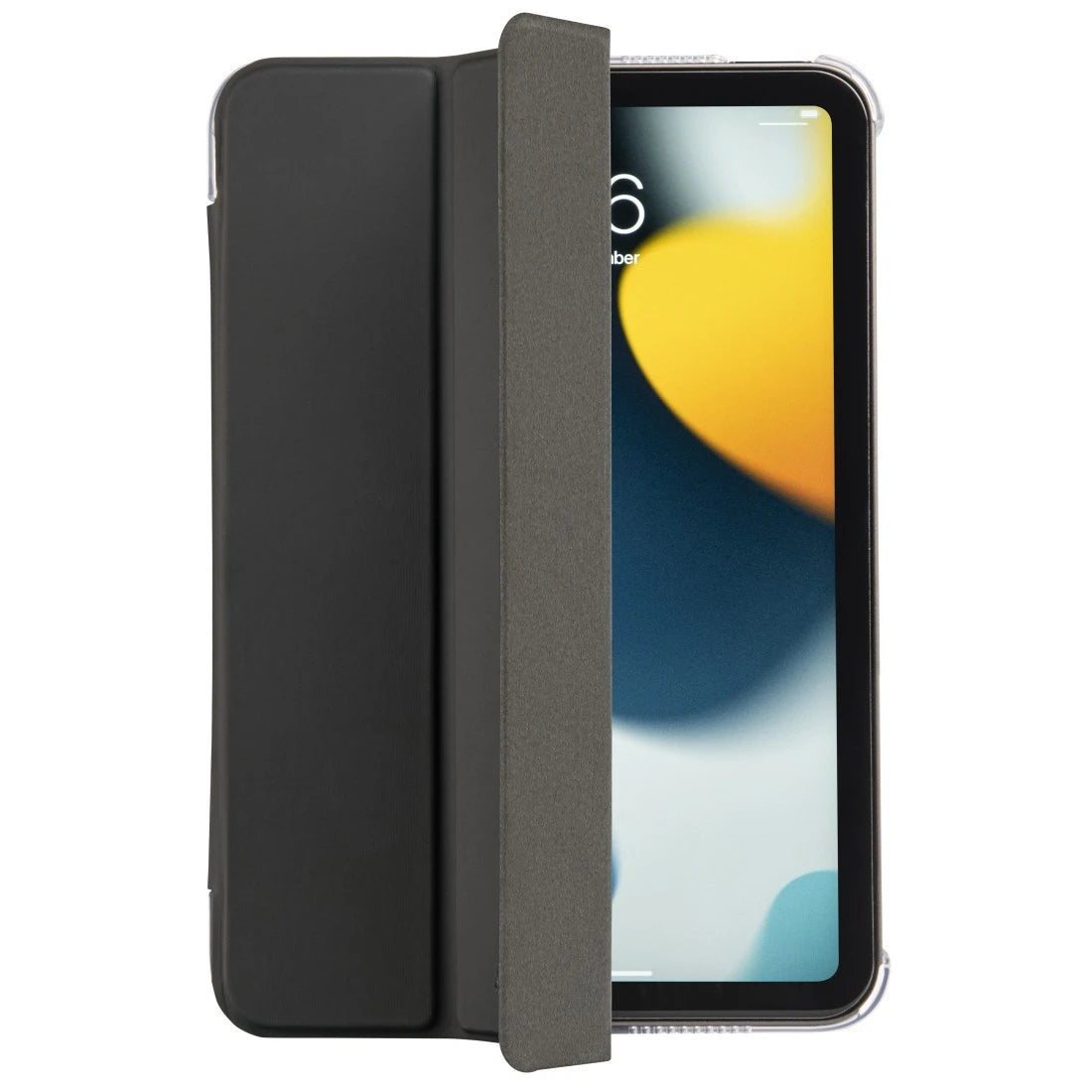 Hama Fold Clear Folio – für Apple iPad mini (2024), mit Ständer, PU, Schwarz