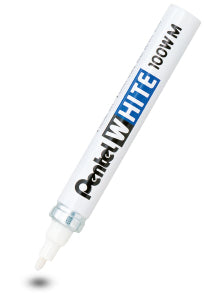 Pentel Permanentmarker für dunkle Materialien – weiss