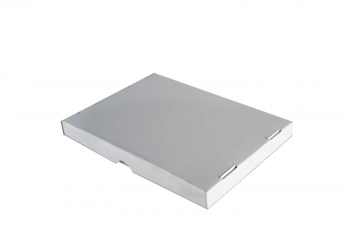 Brieger Stulpschachtel – 214 × 151 × 25 mm, 1,5 mm, weiss