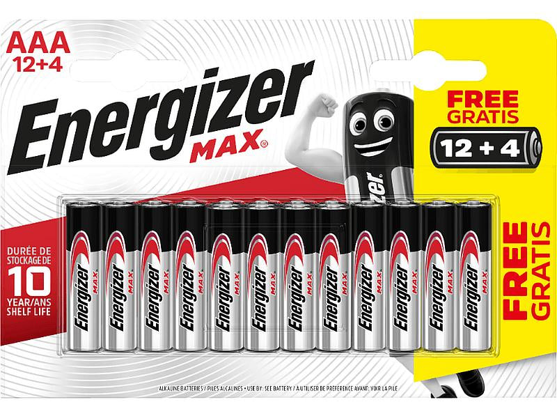 Energizer AAA Batterien, Alkaline, 1,5 V
