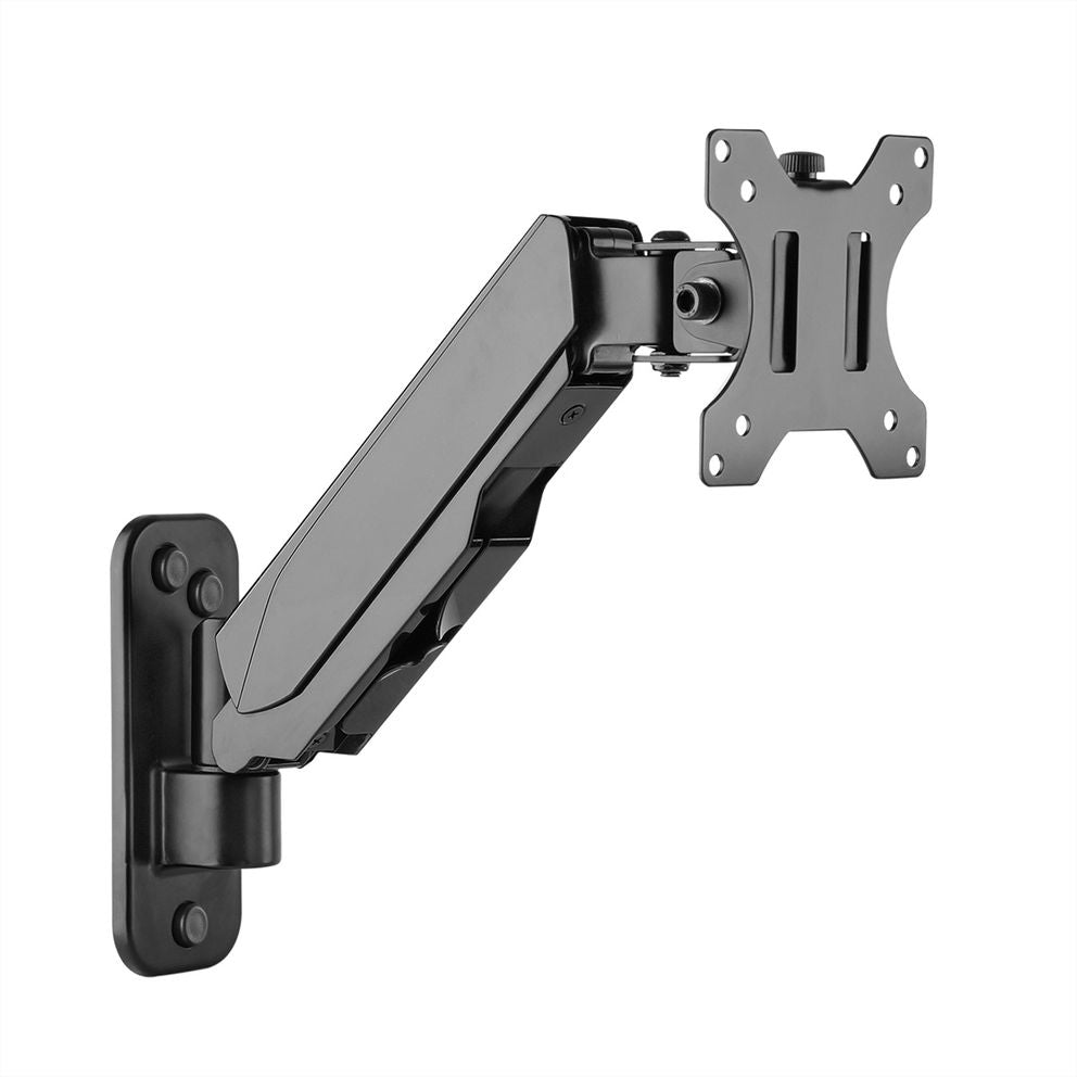 VALUE Monitor-Wandhalterung – 1 Monitor – 17–32" – VESA 75×75/100×100 mm – bis 8 kg/Monitor – Gasfeder