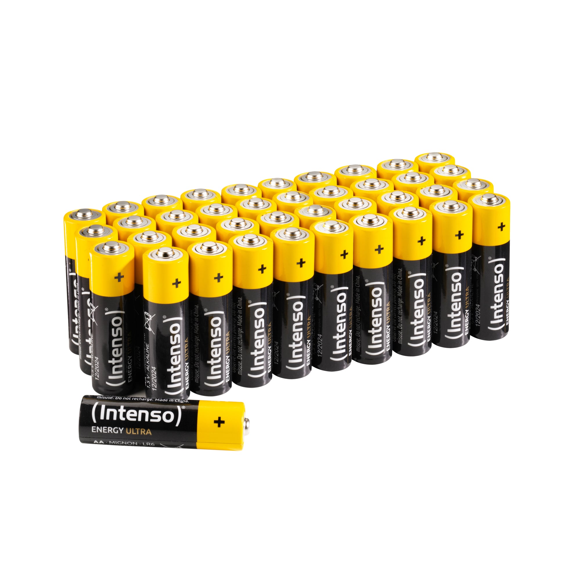 Intenso AA Batterien – Alkaline, 1,5 V – 40 Stk.