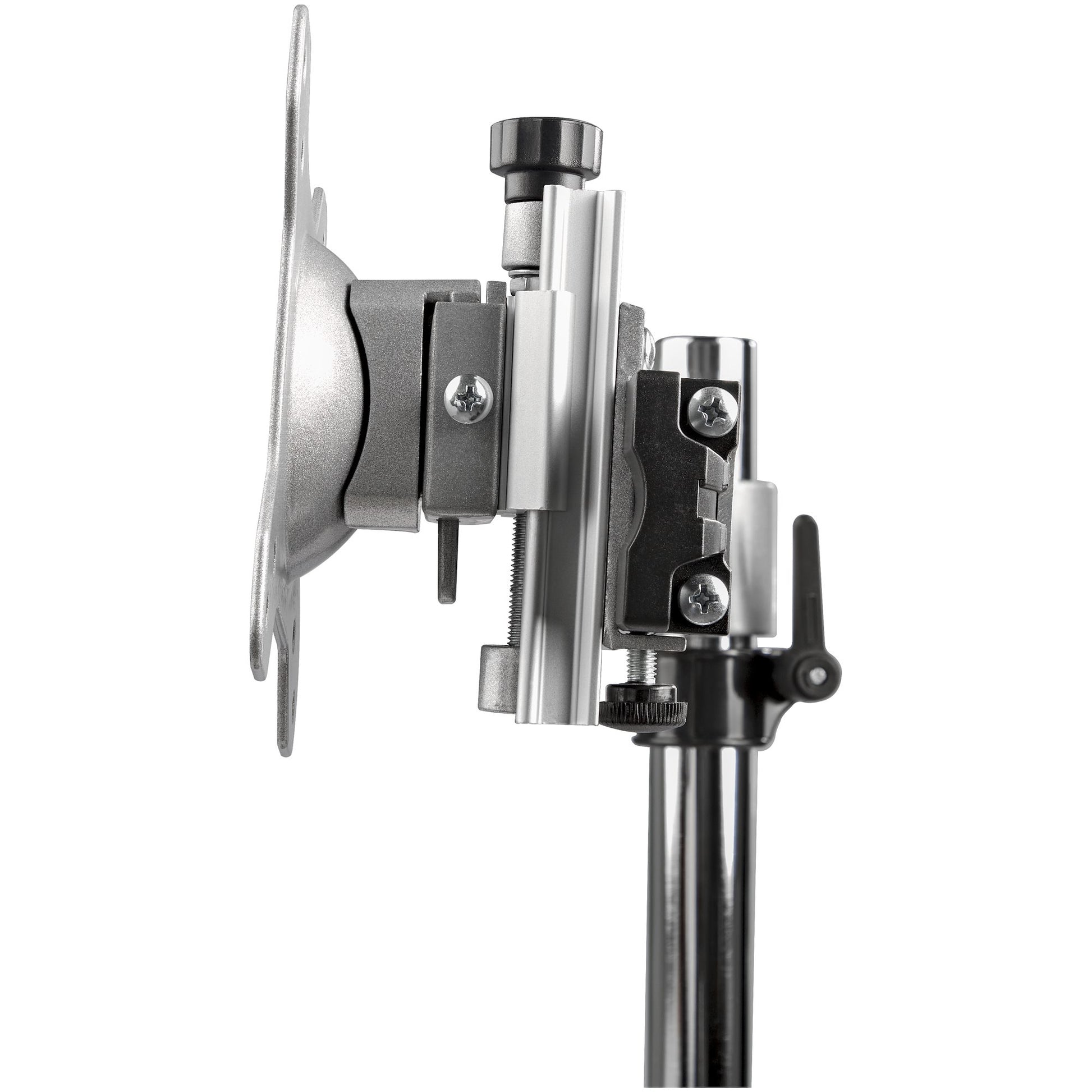 StarTech.com Monitorhalterung, Dual, Standfuss, bis 24", Silber