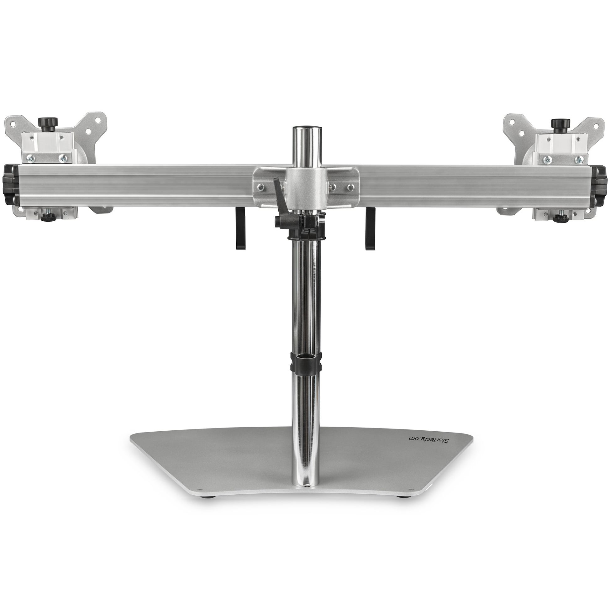StarTech.com Monitorhalterung, Dual, Standfuss, bis 24", Silber
