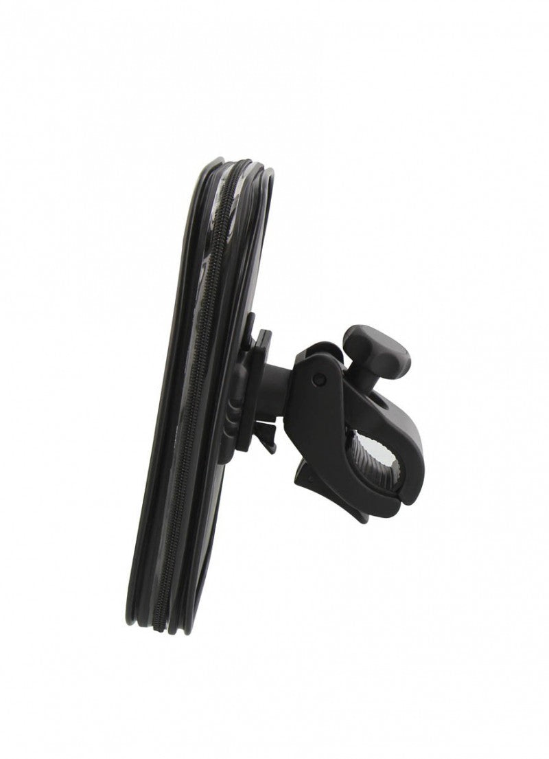 T'nB Fahrradhalterung, Klemmhalterung, Lenker Ø 28 mm – für Geräte bis 6,5" – Schwarz, ABS