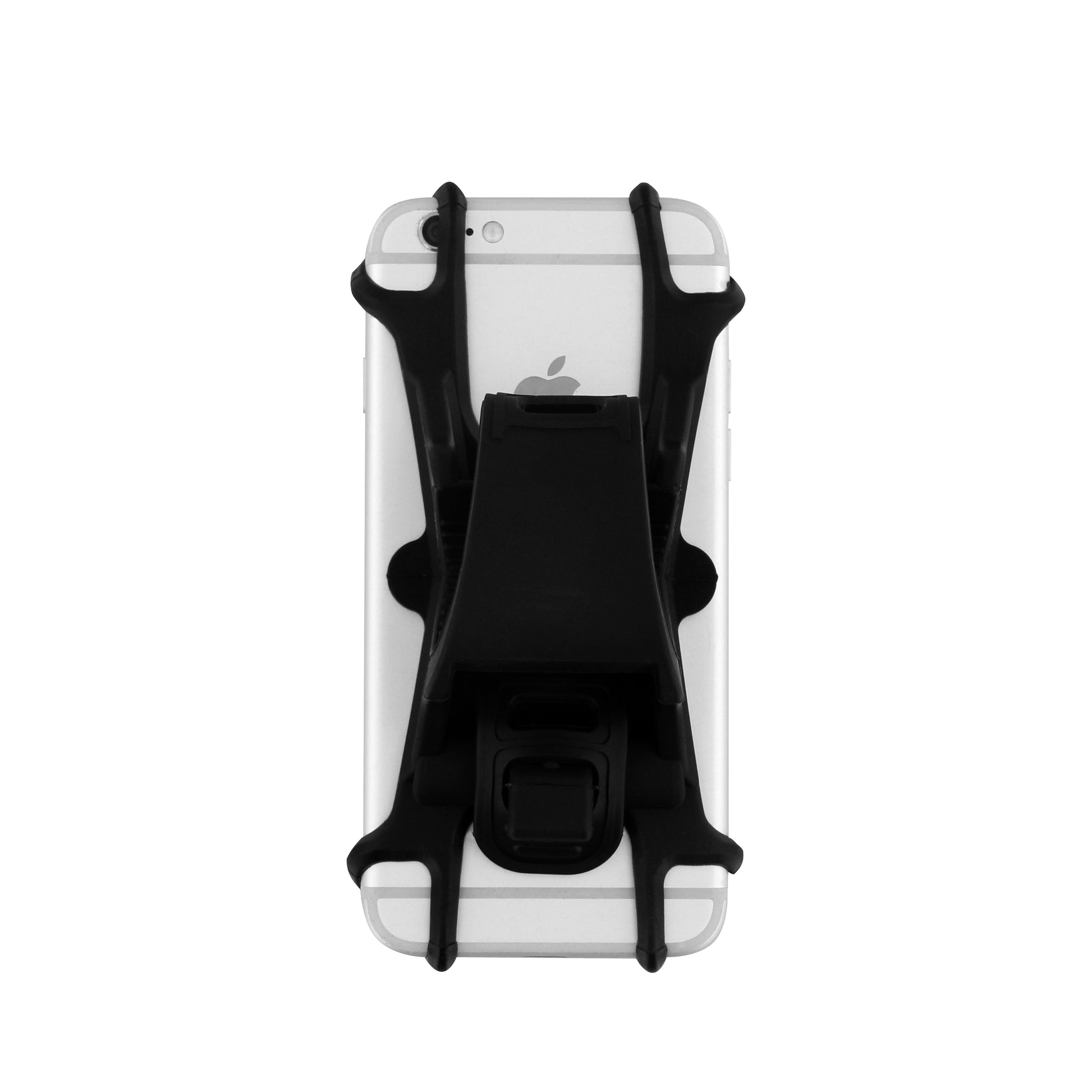 T'nB Fahrradhalterung, Lenkerbefestigung Ø 28 mm – für Smartphones bis 5,5" – Schwarz, Silikon