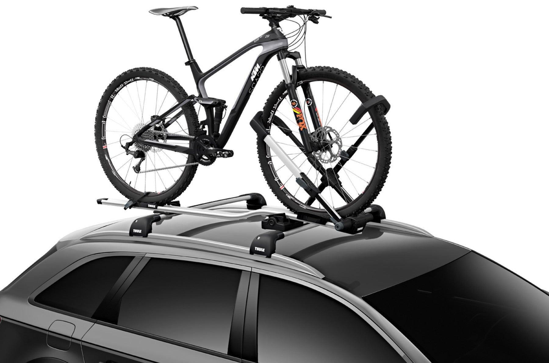 Thule Fahrradträger OutPace 2bike – 50 kg Tragkraft – für Anhängerkupplung – 2 Fahrräder – schwarz