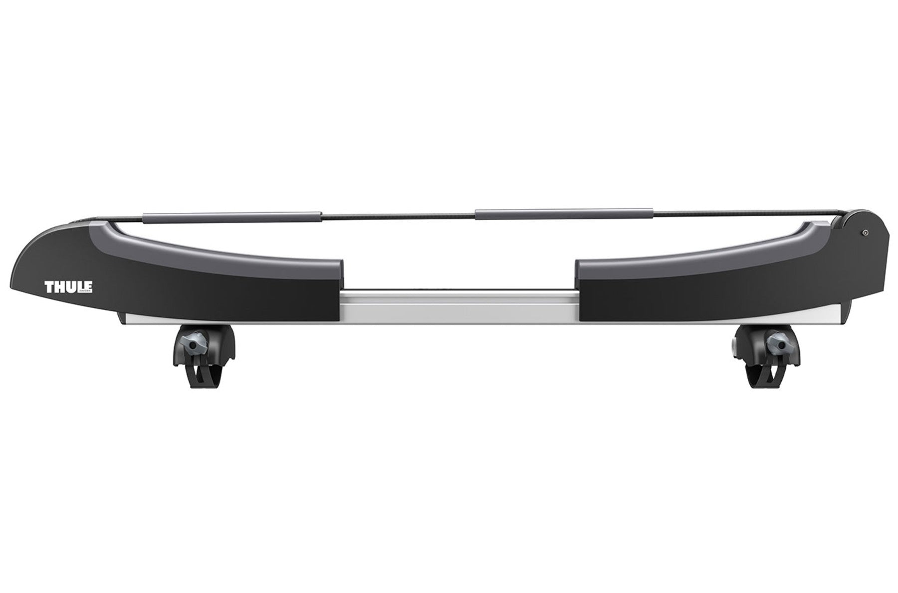 Thule Surfbrett-Dachträger – WingBar Evo, bis 25 kg, 101,6 cm, schwarz, 1 Stk.
