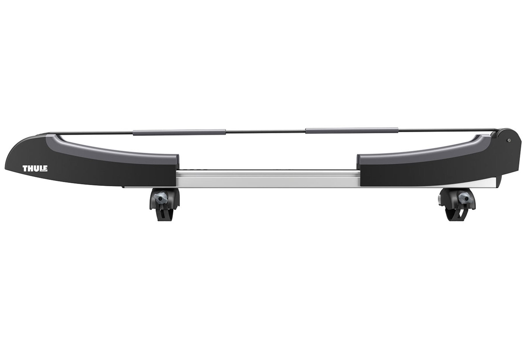 Thule Surfbrett-Dachträger – WingBar Evo, bis 25 kg, 101,6 cm, schwarz, 1 Stk.
