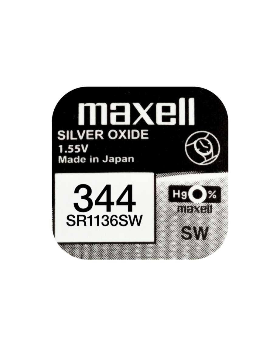 Maxell Knopfzelle SR1136SW – Silberoxid, 1,55 V – 10 Stk.