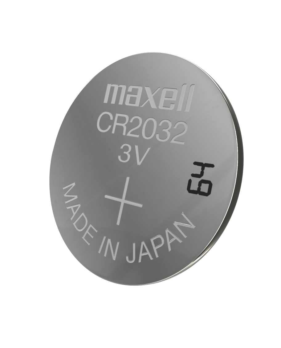 Maxell Knopfzellen CR1616, Lithium-Mangandioxid, 3 V – 5 Stk.