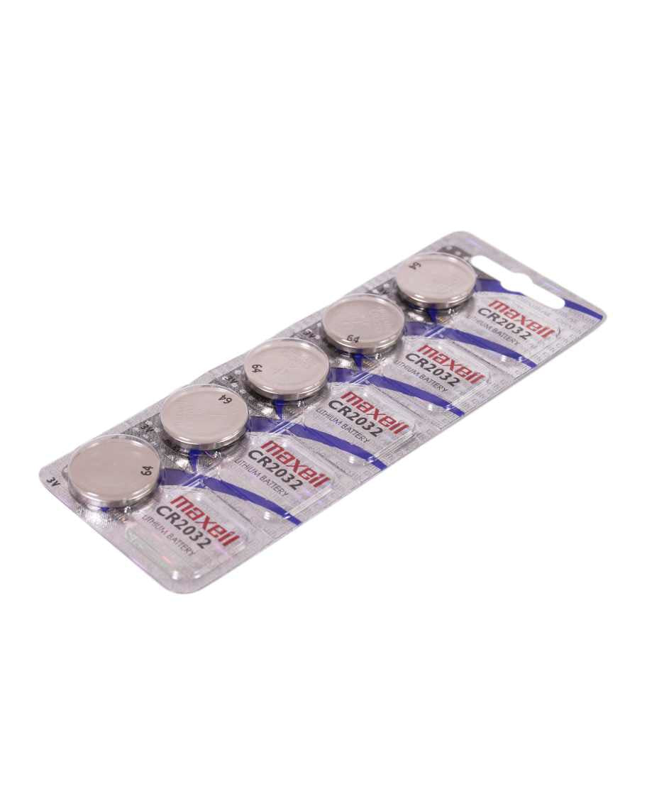 Maxell Knopfzellen CR1616, Lithium-Mangandioxid, 3 V – 5 Stk.