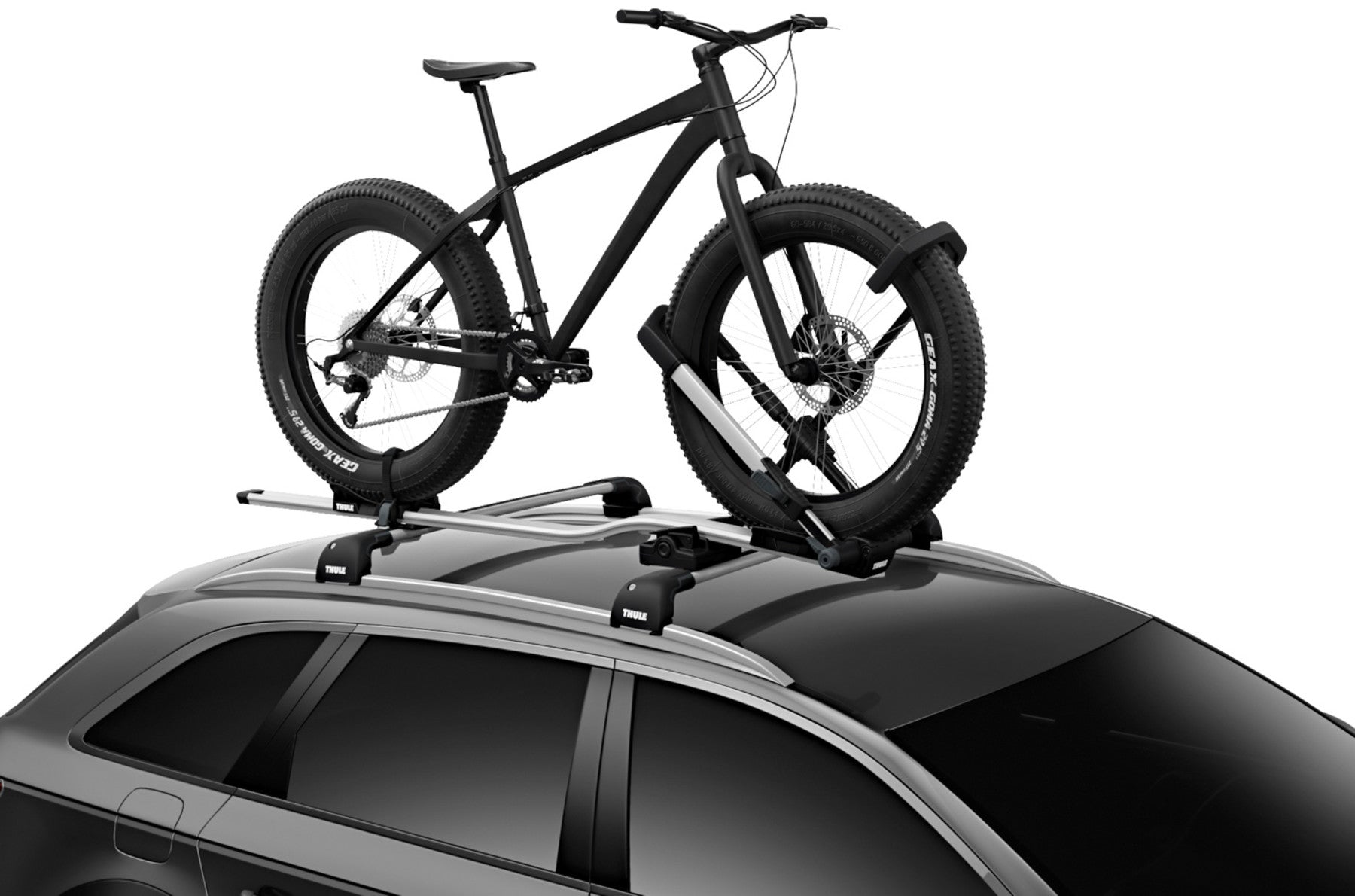 Thule Fahrradträger OutPace 2bike – 50 kg Tragkraft – für Anhängerkupplung – 2 Fahrräder – schwarz
