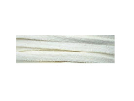 GLOREX Lederband, Velour, Beige, 3 mm × 2 m, flach