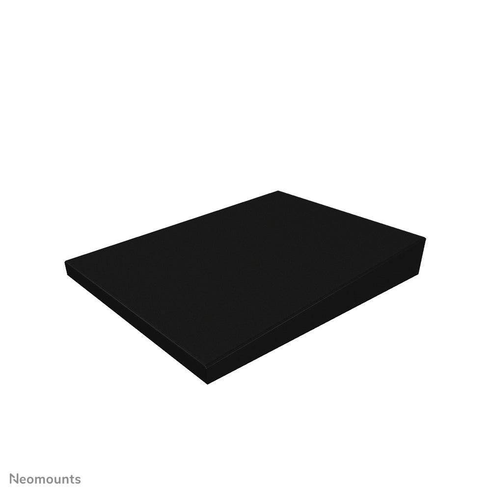 Neomounts PLASMA-M2SIDESHELF – Laptop-Ablage, Stahl, 3 kg Traglast, 295×450 mm, für 2250/2500, Schwarz
