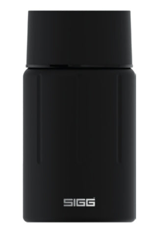 SIGG Gemstone – Vorratsdose 750 ml, Ø 9,8 × 18,4 cm, Edelstahl/Silikon, Schwarz