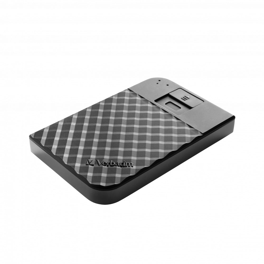Verbatim Externes SSD-Laufwerk – 2 TB, USB 3.0, Fingerabdruckscanner