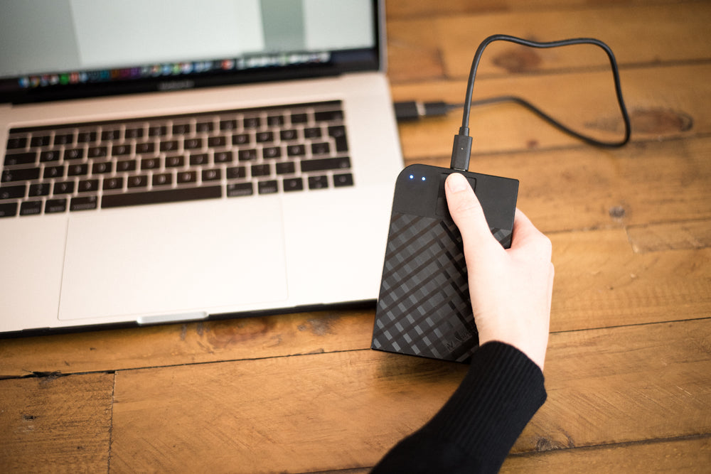 Verbatim Externes SSD-Laufwerk – 2 TB, USB 3.0, Fingerabdruckscanner
