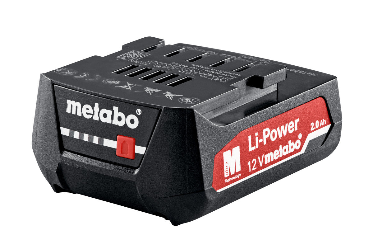 Metabo Ersatzakku, Li-Ion, 2000 mAh, 12 V
