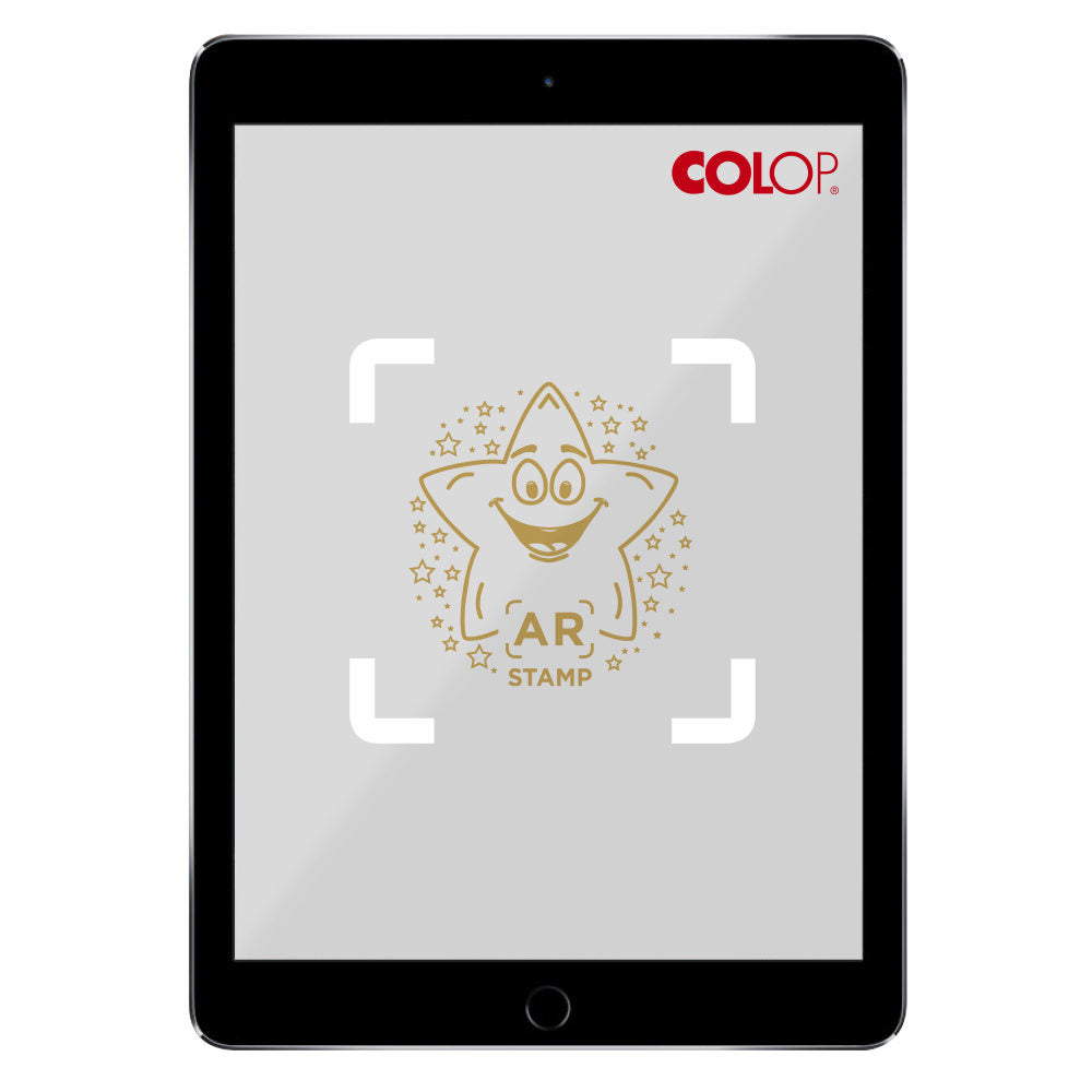 Colop Motivstempel E-Mark – 14,5 × 150 mm, Kunststoff
