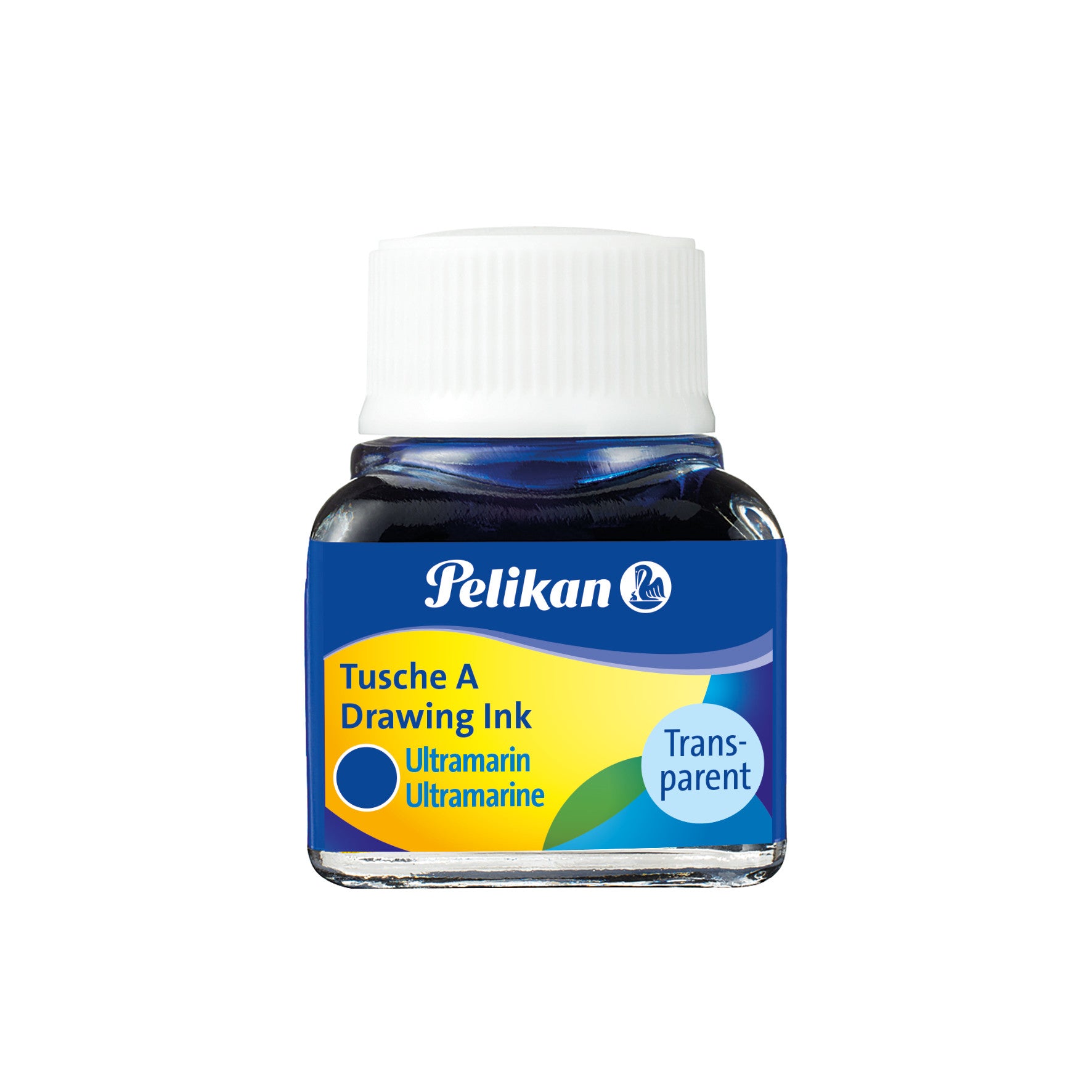 Pelikan Tusche – Ultramarin, 10 ml, für Reissfeder, Zeichenfeder & Pinsel