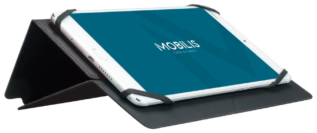 Mobilis Tablet-Hülle für Geräte bis 9,0" – Schwarz