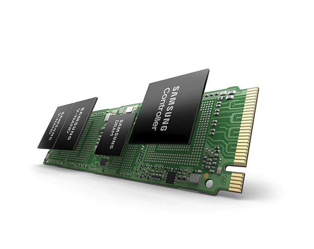 Samsung PM991 – M.2 2280 NVMe SSD, 512 GB, PCIe 3.0, Lesen/Schreiben 2200/1200 MB/s
