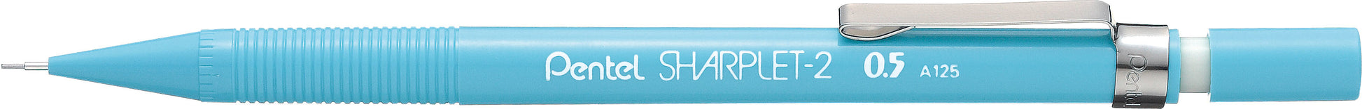 Pentel Sharplet-2 Druckbleistift – 0,5 mm, hellblau, mit Radierer