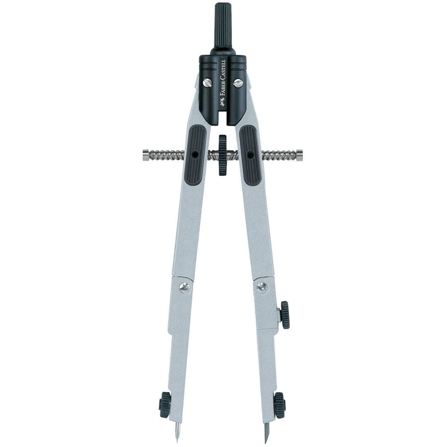 Faber-Castell Schnellverstellzirkel – Länge 170 mm, max. Kreis-Ø 39 cm, Zapfen Ø 4 mm