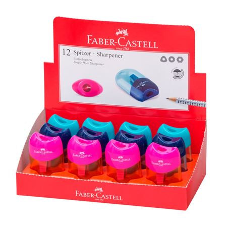 Faber-Castell TREND 2019 Spitzdose – farbig sortiert – 12er Display