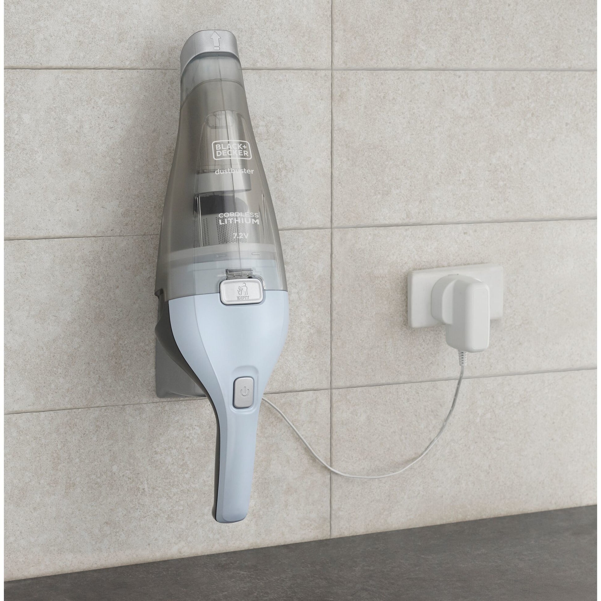 Black & Decker BLACK+DECKER Staubsauger – 1500 mAh, 0,4 l, Akkubetrieb, 1 Stufe