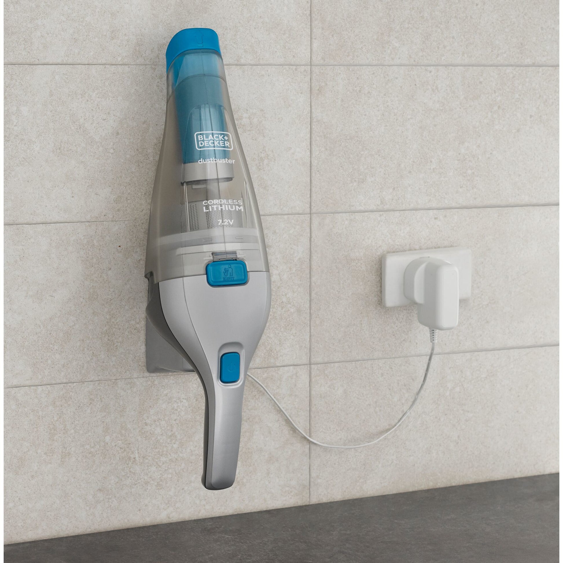 Black & Decker BLACK+DECKER Akku-Staubsauger Dustbuster Silber