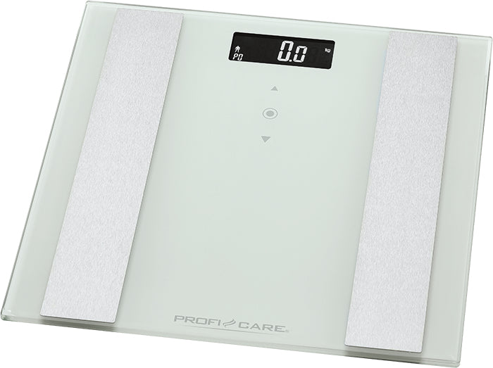 ProfiCare Analysewaage PW3007 – Körperfett-Analyse – Glas – 180 kg