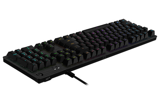 Logitech G G512 Carbon – Mechanische Tastatur – GX Brown, RGB, USB – AZERTY (FR)