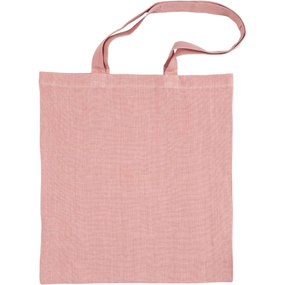 Creativ Company Stofftasche, Baumwolle, Rosa, 380×420 mm
