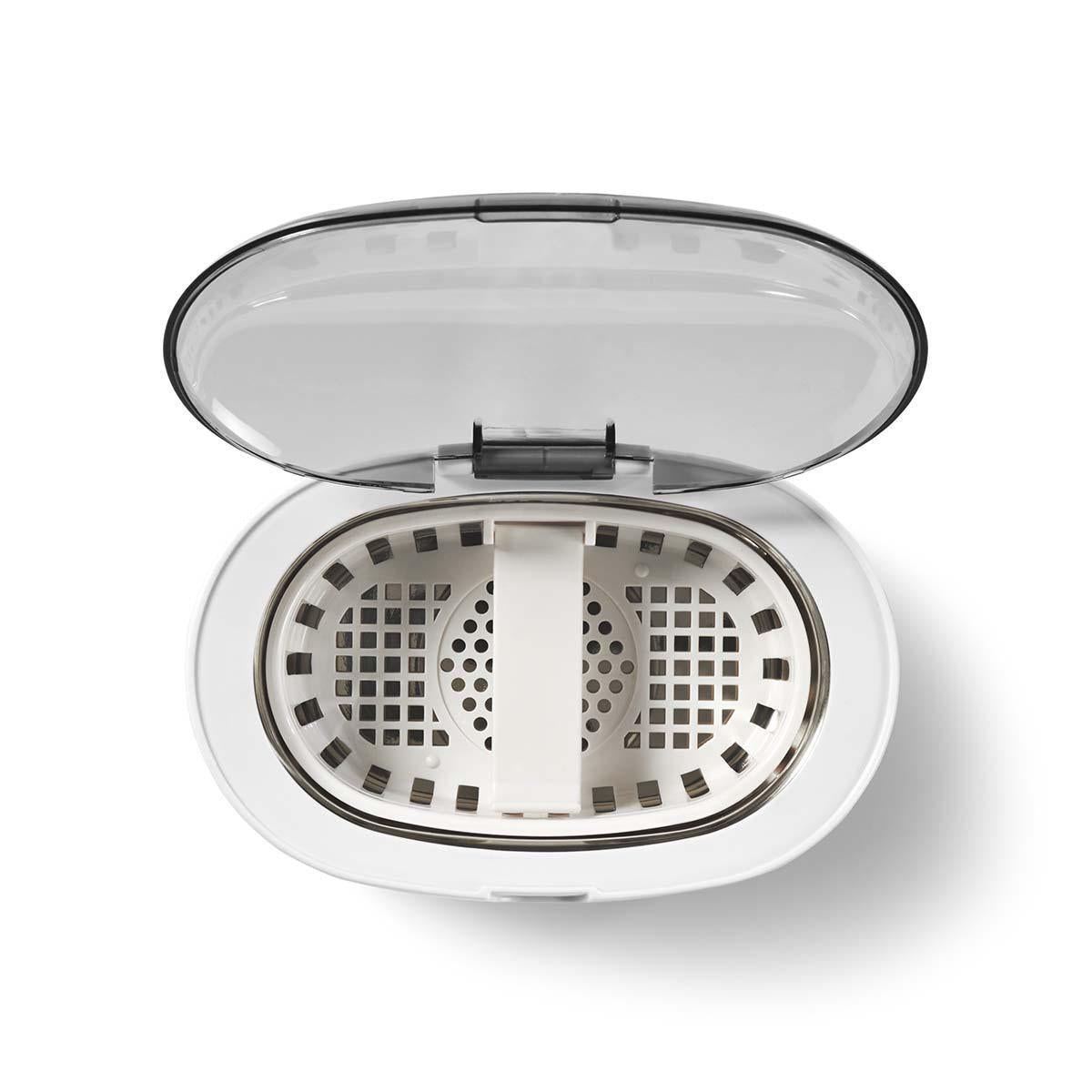 Nedis Ultraschallreiniger – 0,6 l – Weiss – 18 × 24 × 16,5 cm